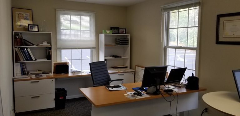 Interior of a Madeira small office suite